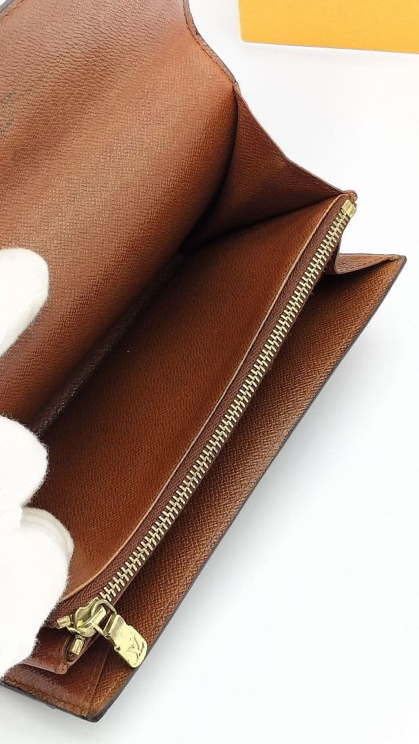 Louis Vuitton 長財布 モノグラムポシェットポルトモネクレディ