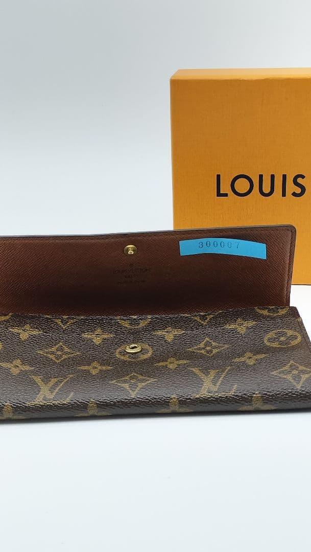 Louis Vuitton 長財布 モノグラムポシェットポルトモネクレディ