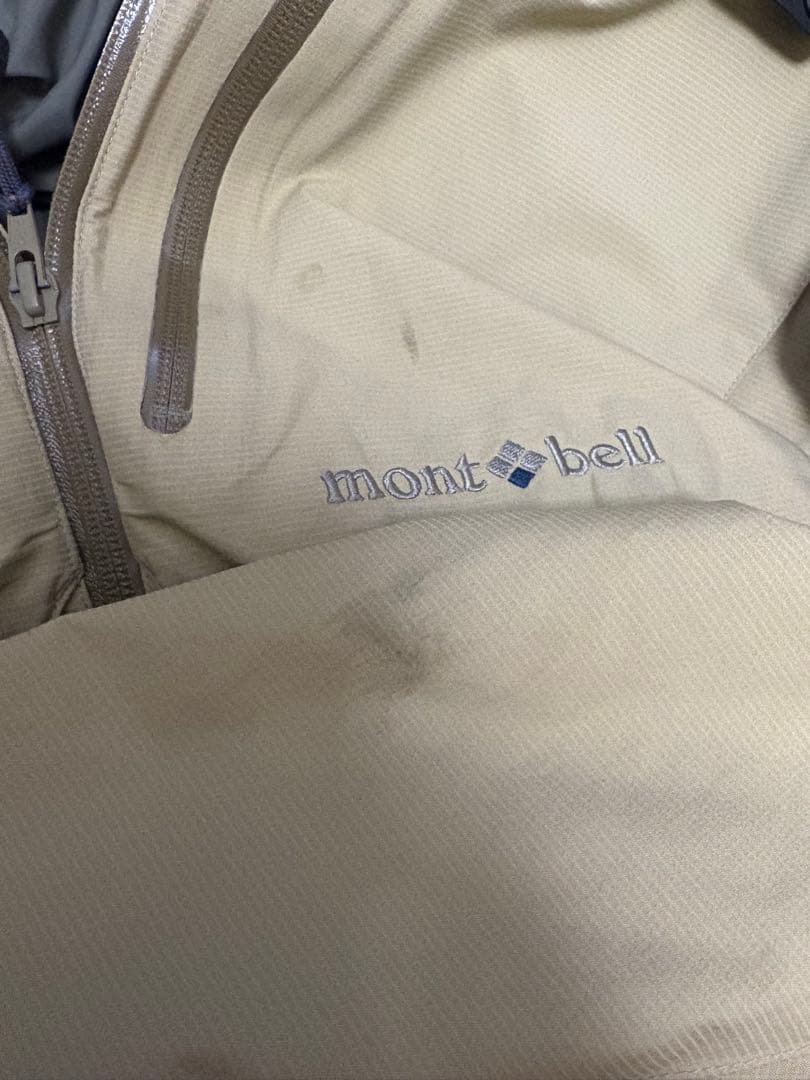 mont-bell フィッシングジャケット ベージュ