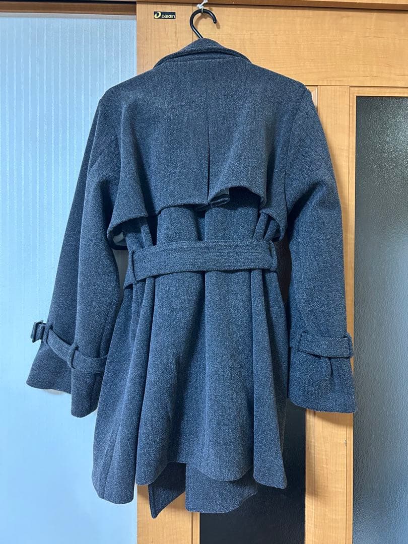 2way/スタンドカラーミドルコート NICE CLAUP