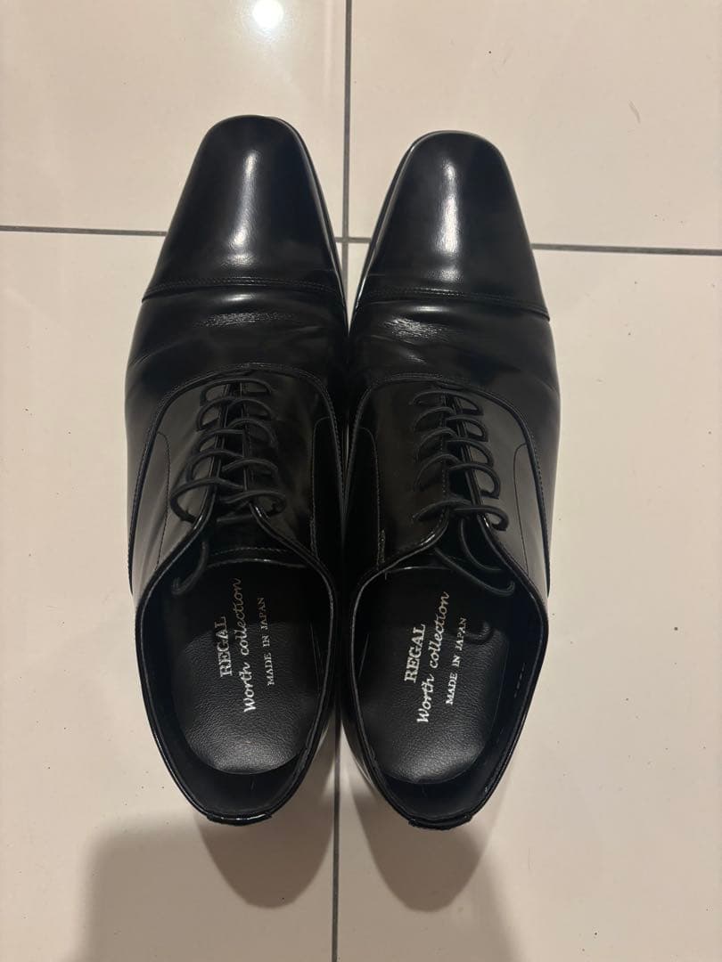 REGAL Worth collection ブラックドレスシューズ27センチ