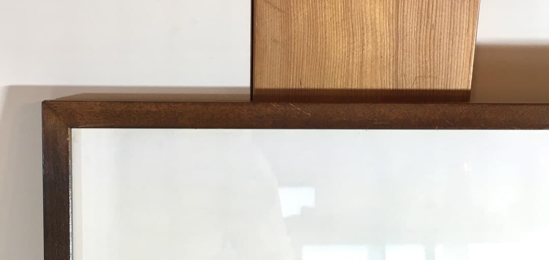 ○ 西嶋勝之「八釣の里」木版画 40/500 直筆サイン 真作