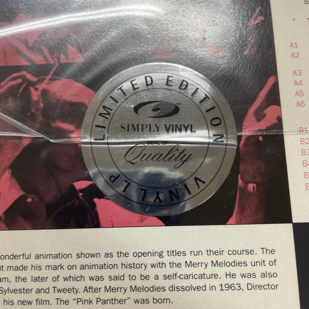 MANCINI ピンクパンサー 限定版 新品2LPレコード