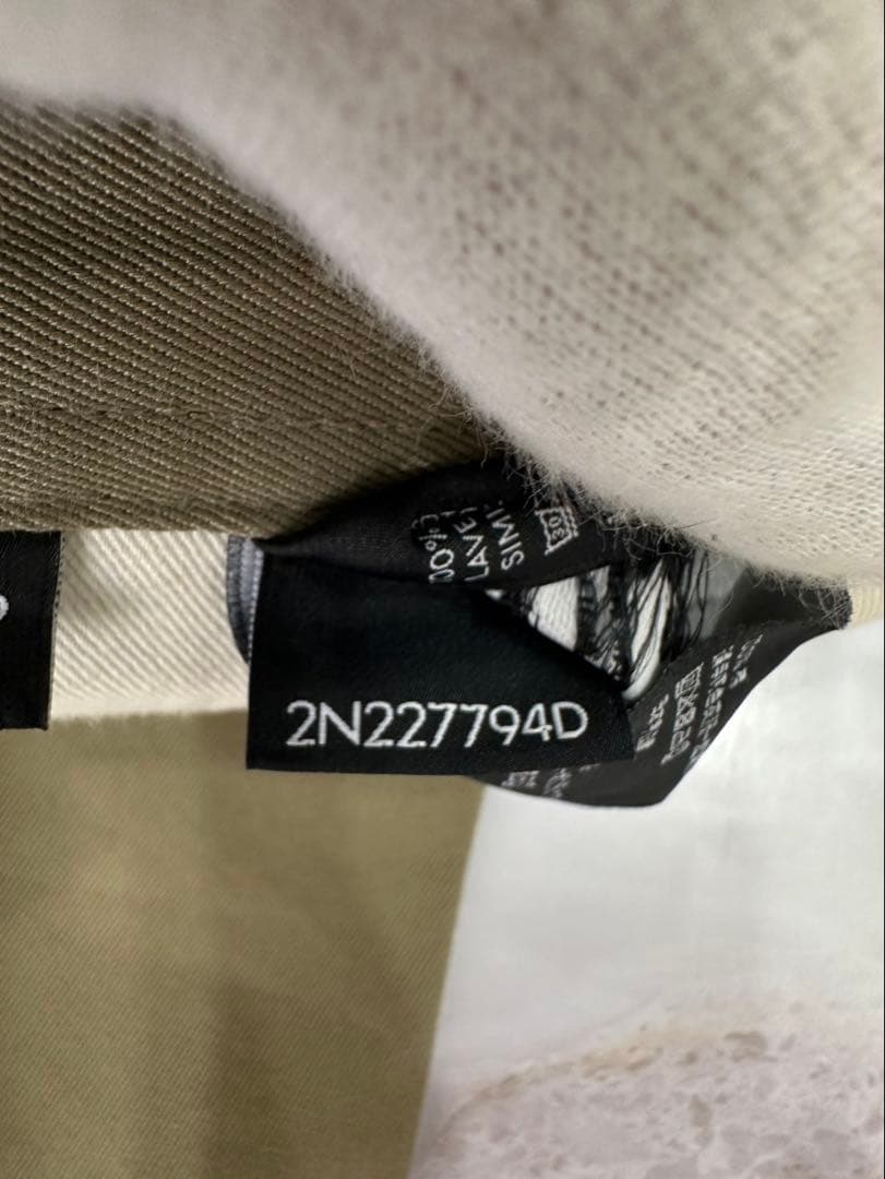 CELINE 2N227794D ミッドウエスト ストレートレッグパンツ