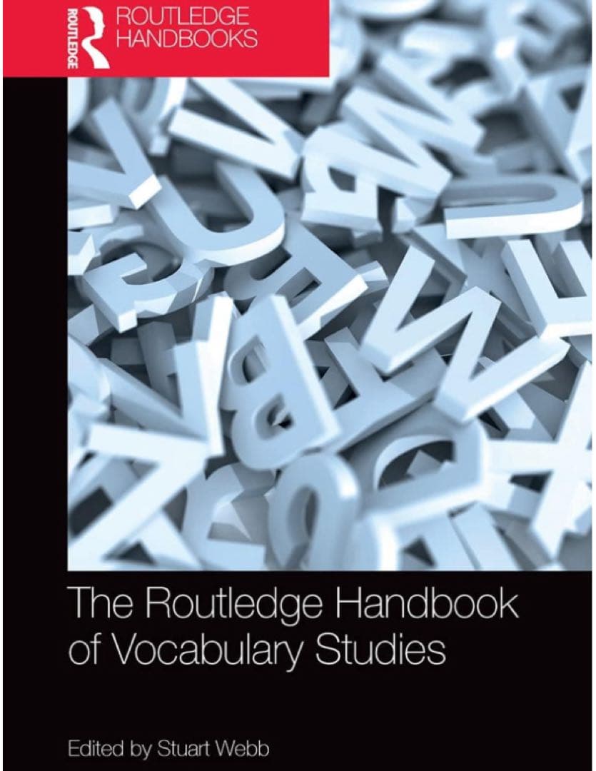 洋書 Routledge Handbook of Vocabulary Studies