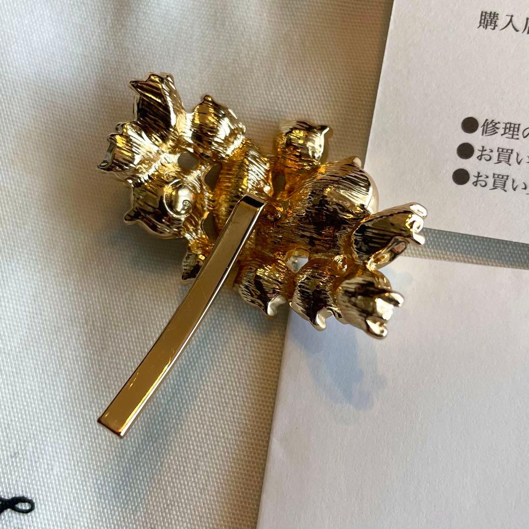 【美品】コンプレックスビズ　クリスタルブライトポニーフック　クリップ