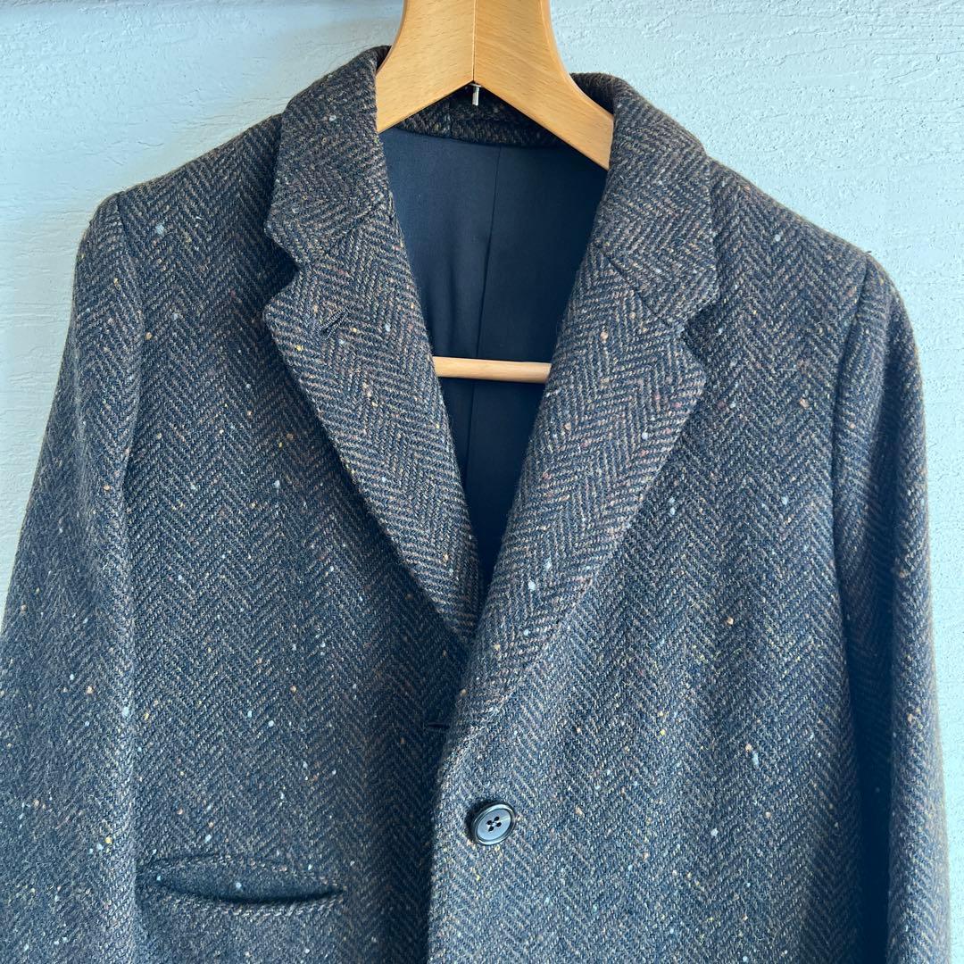 2019マーガレットハウエルヘリンボーンツイード チェスターコート