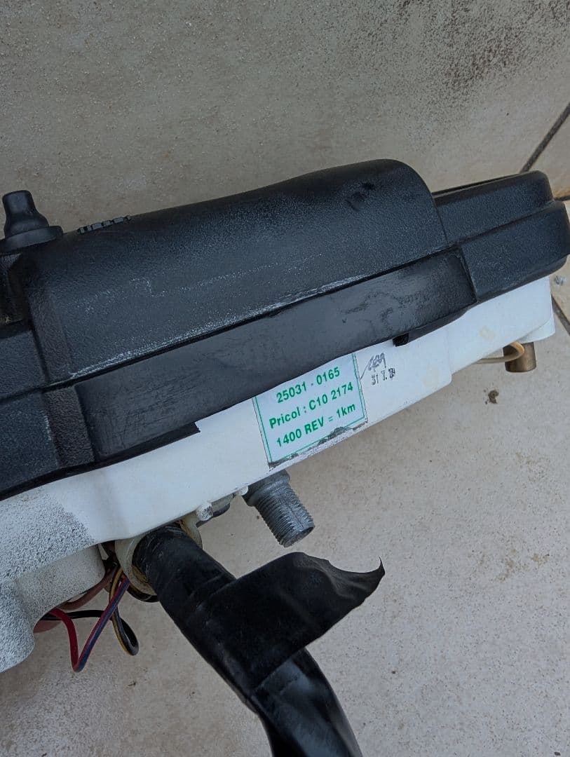 ninja250r 純正メーター