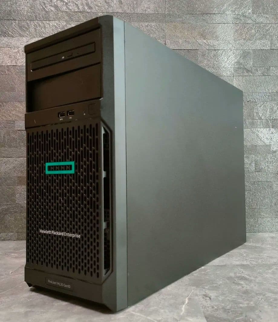 サーバー HPE ProLiant ML30 Gen10 Xeon E2224 RAID5