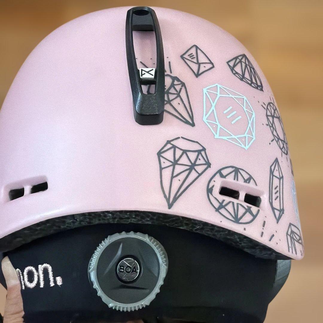 Burton anon Burner キッズヘルメット ピンク