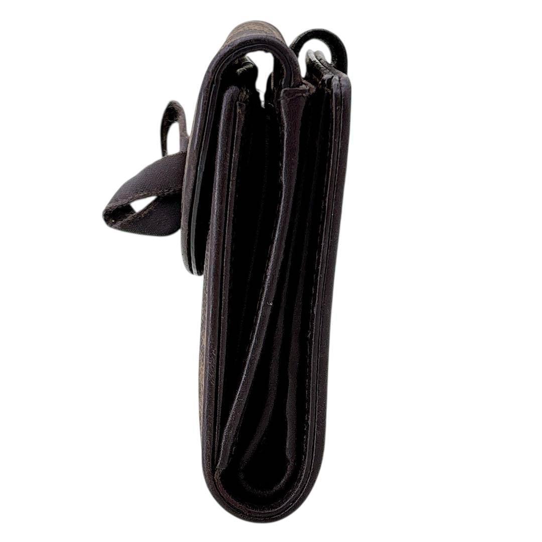 希少/クリスチャンディオール/二つ折り財布/トロッター柄/オブリーク/モノグラム