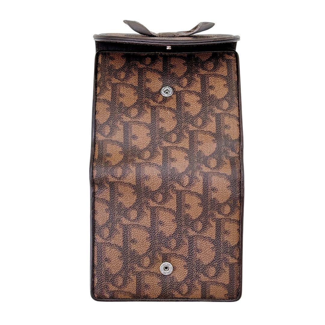 希少/クリスチャンディオール/二つ折り財布/トロッター柄/オブリーク/モノグラム