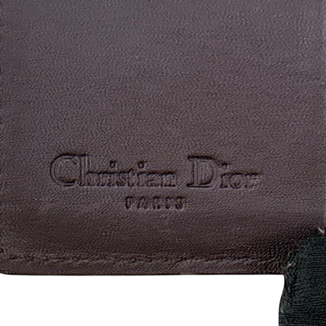 希少/クリスチャンディオール/二つ折り財布/トロッター柄/オブリーク/モノグラム