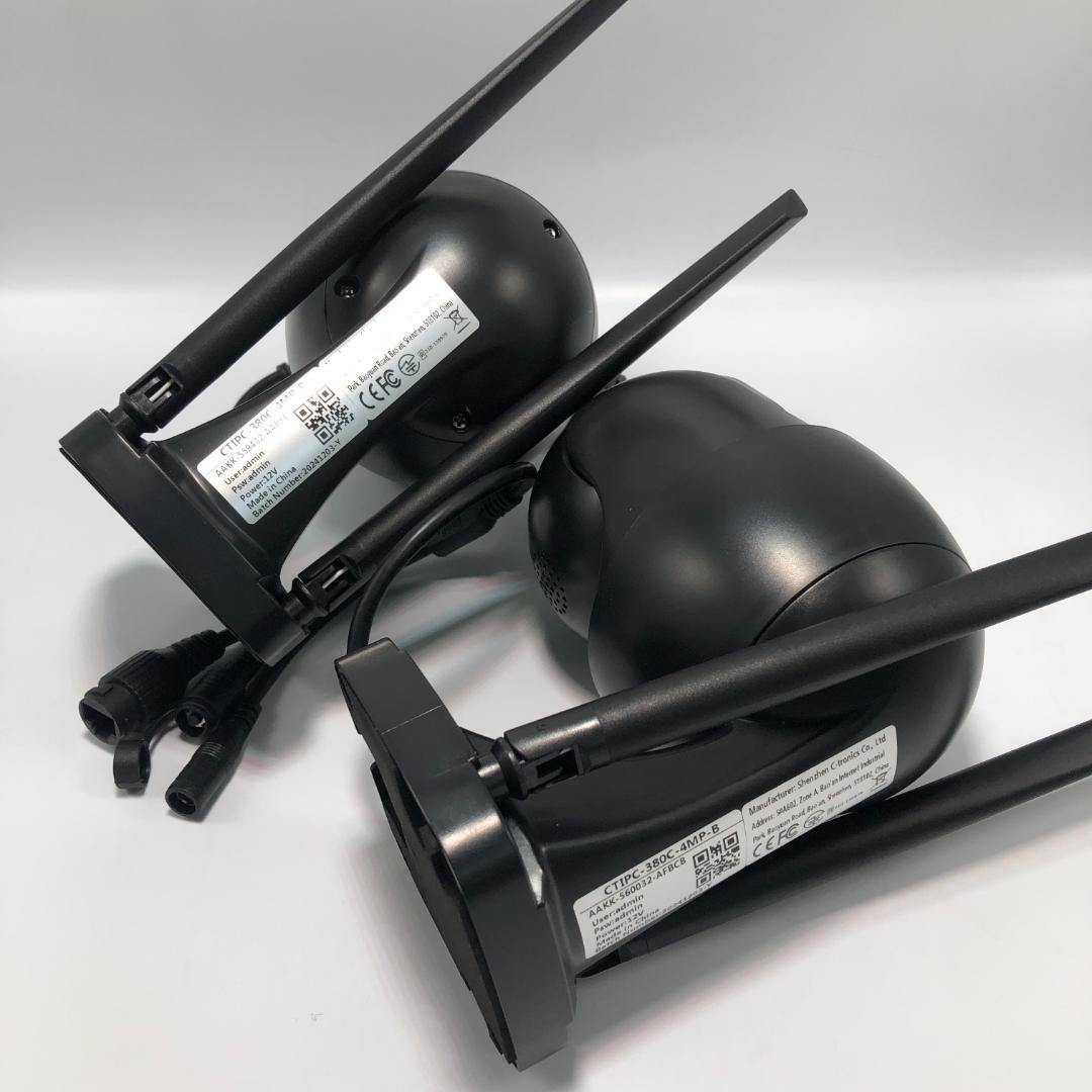 Ctronics 防犯カメラ 屋外 セット 5GHzWiFi/Y31361-O1