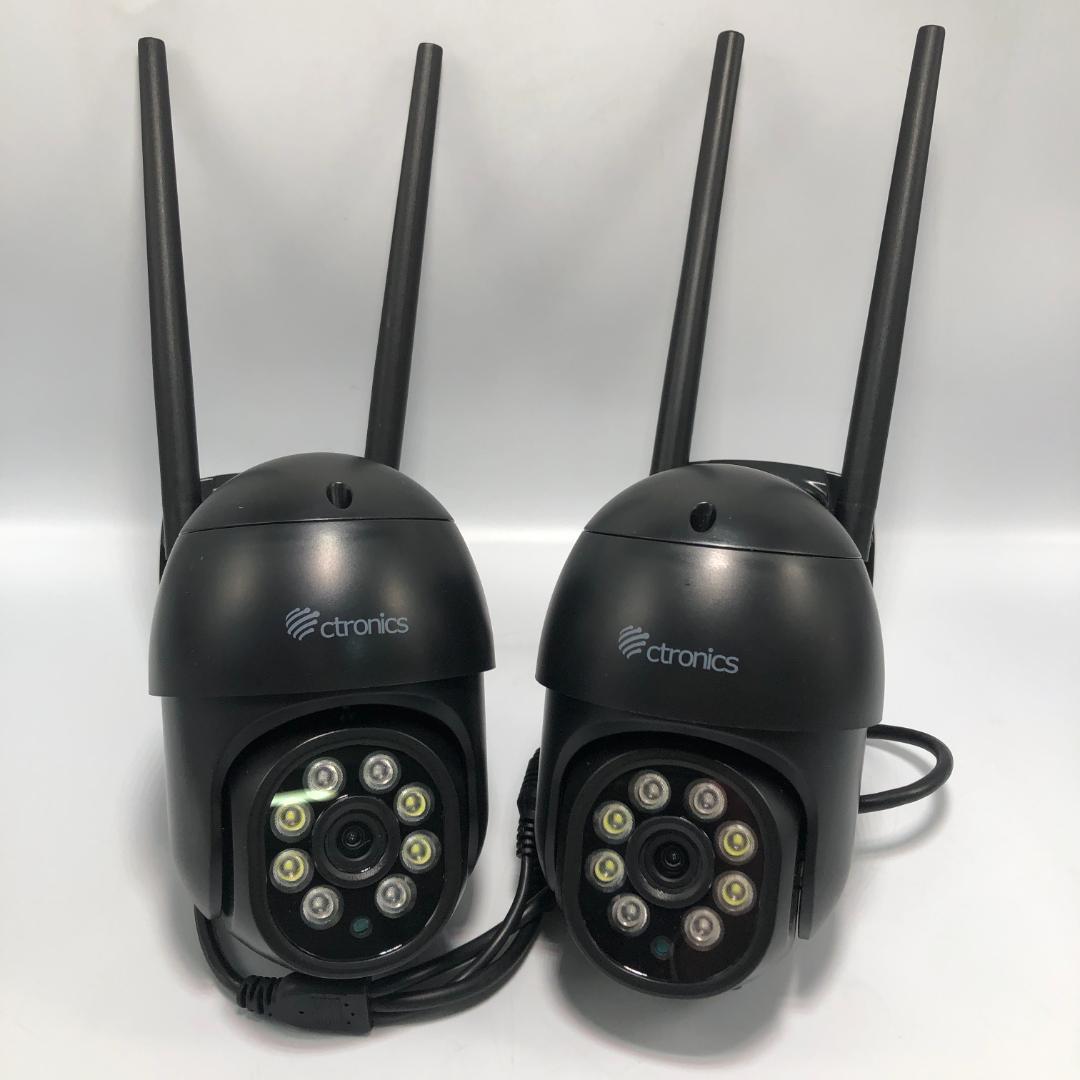 Ctronics 防犯カメラ 屋外 セット 5GHzWiFi/Y31361-O1