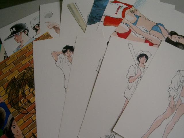 あだち充自選複製原画集『H2』小学館