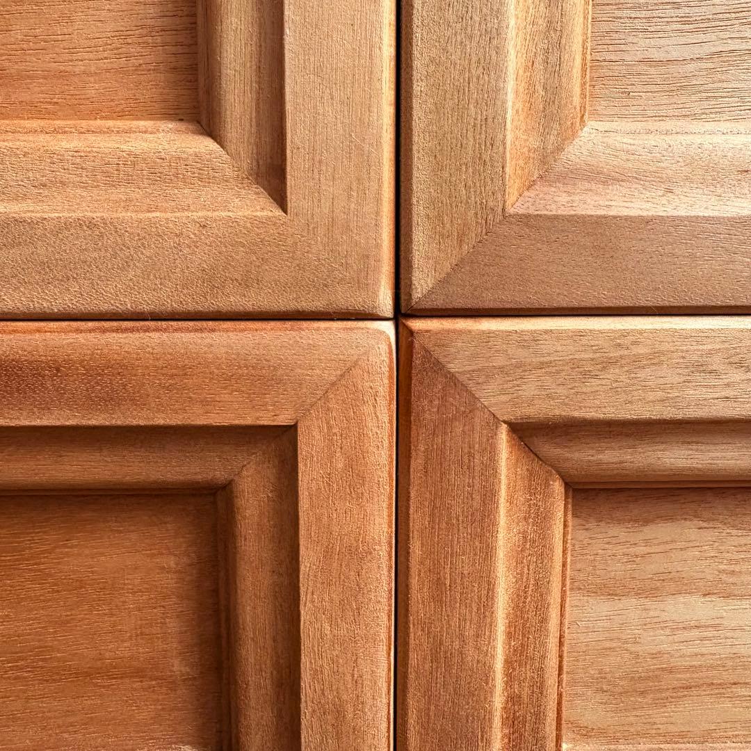 14杯 オーダー品 ビンテージ 木製チェスト キャスター 収納 北欧ナチュラル