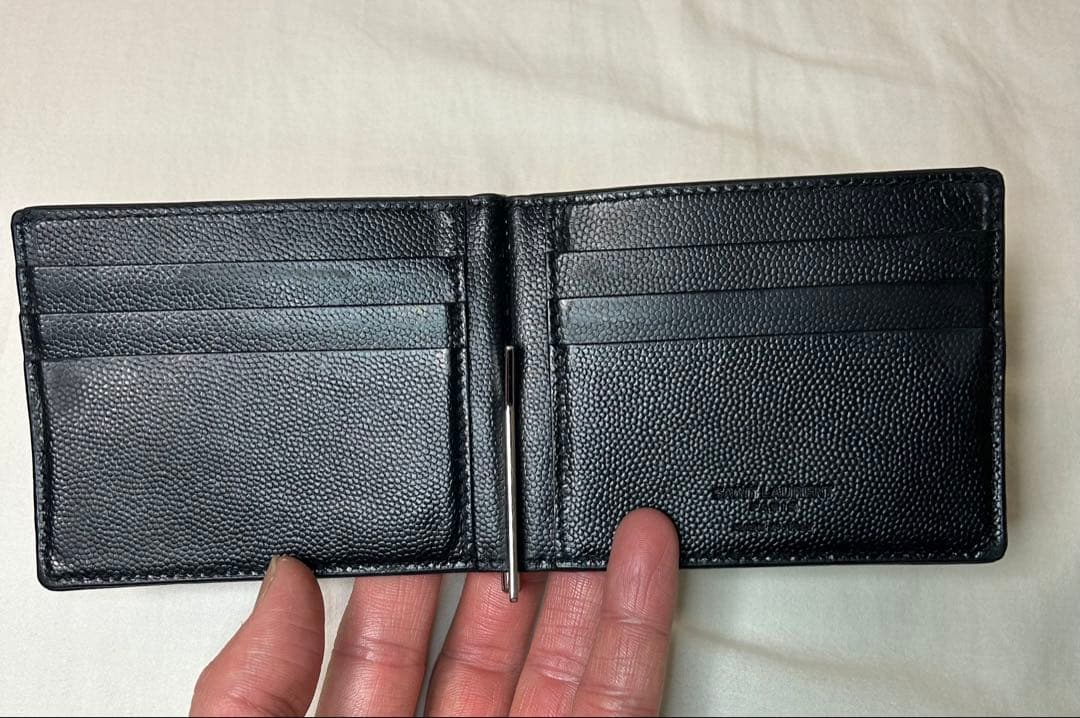 限定セール　SAINT LAURENT ブラック マネークリップ