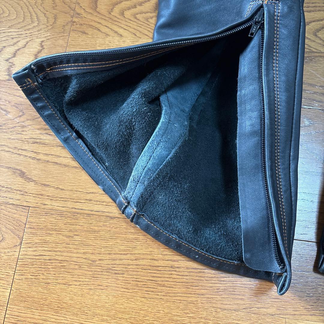 HYOD レザーパンツ 膝プロテクター付き