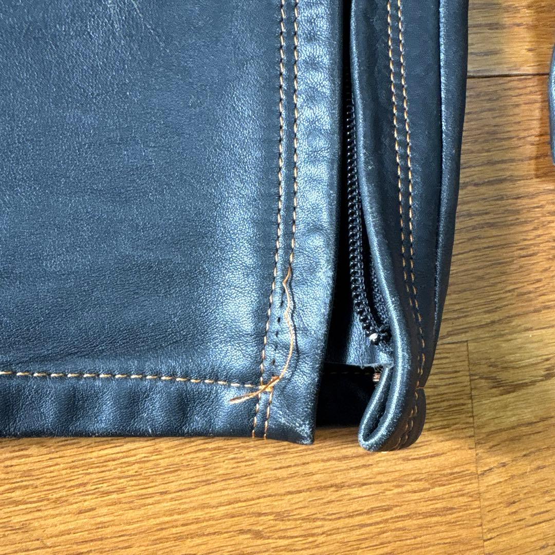 HYOD レザーパンツ 膝プロテクター付き