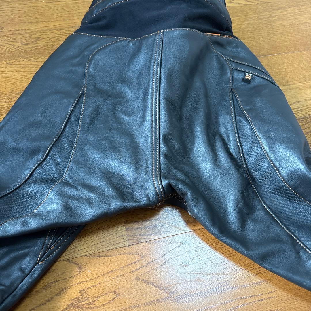 HYOD レザーパンツ 膝プロテクター付き