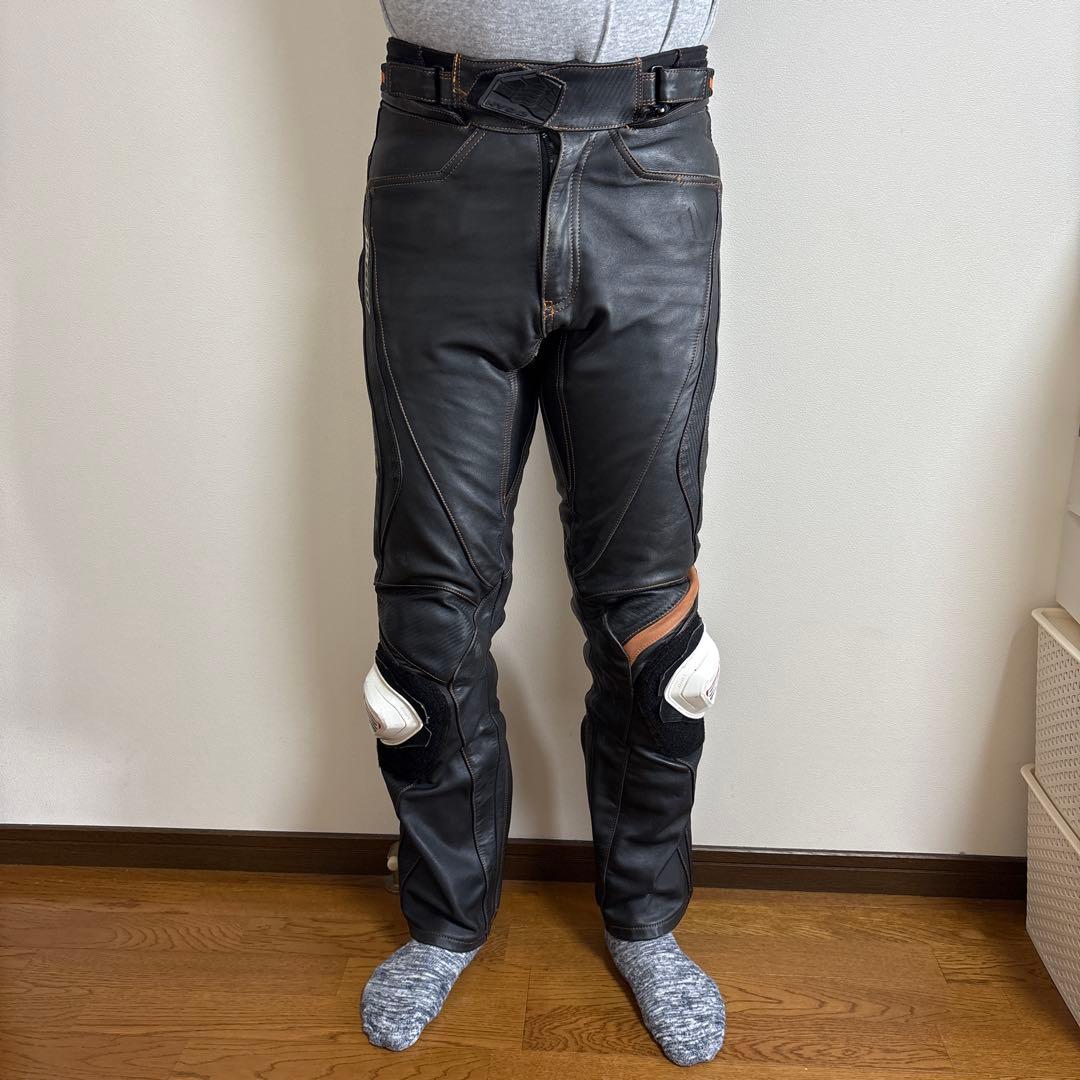 HYOD レザーパンツ 膝プロテクター付き
