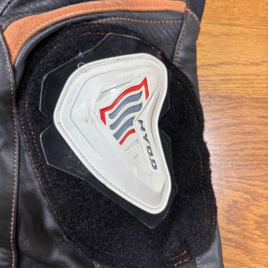 HYOD レザーパンツ 膝プロテクター付き