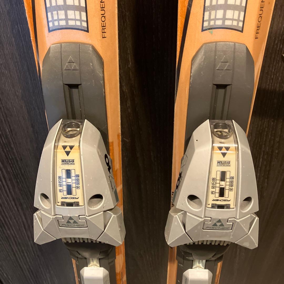 FISCHER S-100 スキー板 オレンジ【160cm】