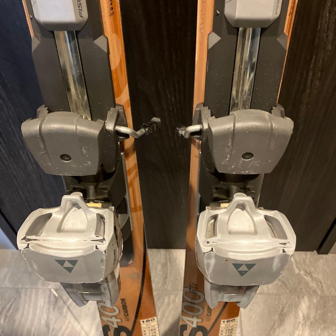 FISCHER S-100 スキー板 オレンジ【160cm】