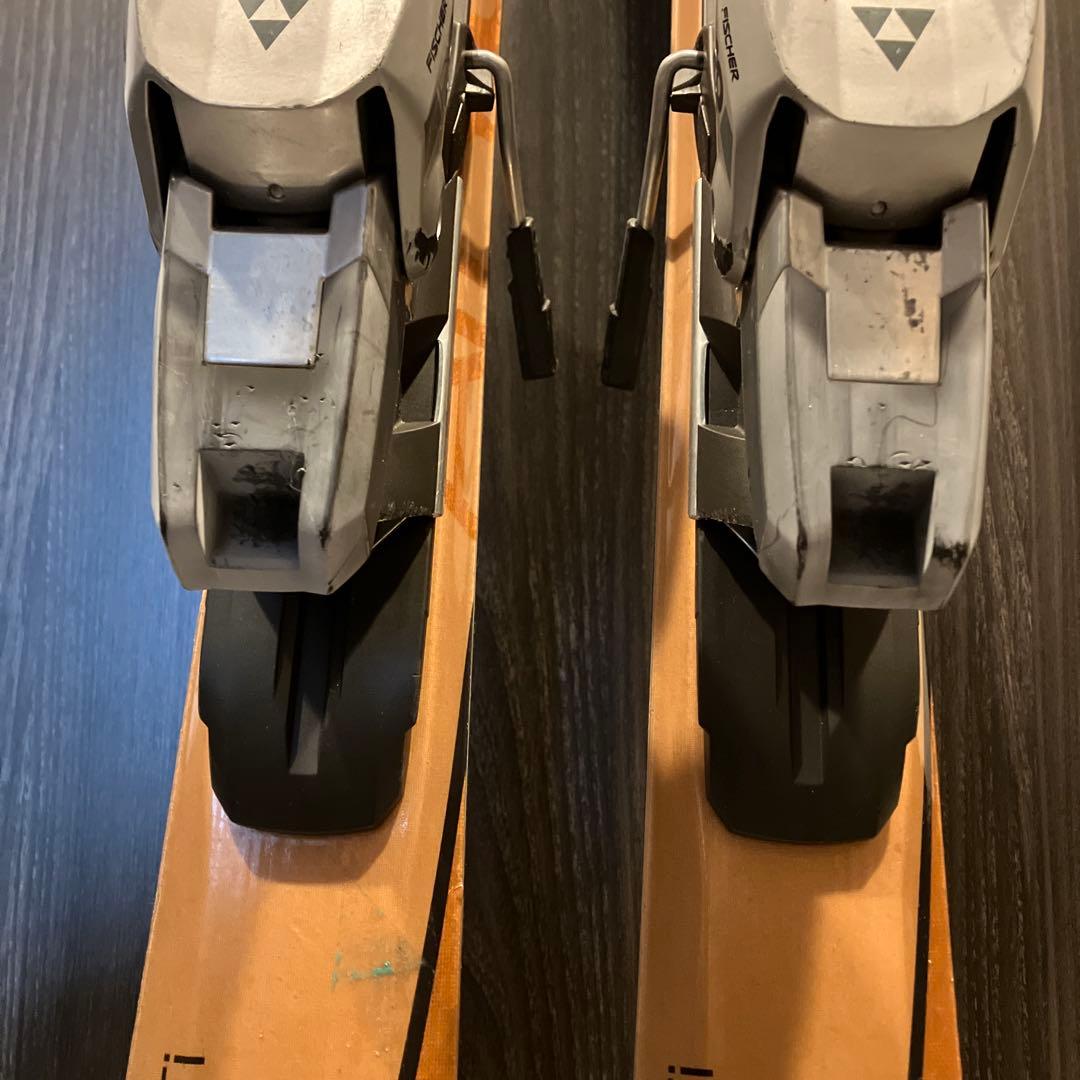 FISCHER S-100 スキー板 オレンジ【160cm】