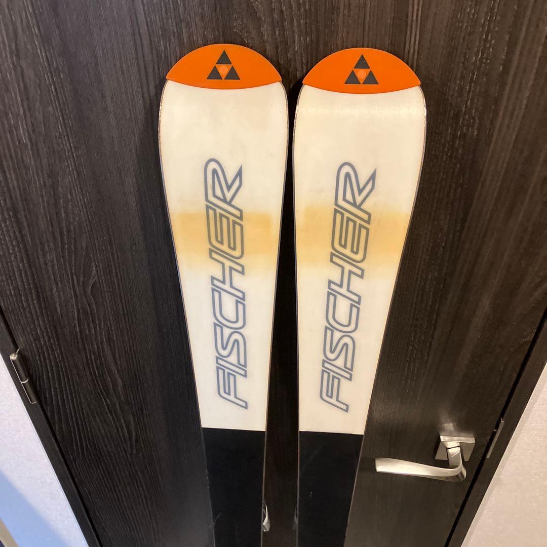 FISCHER S-100 スキー板 オレンジ【160cm】