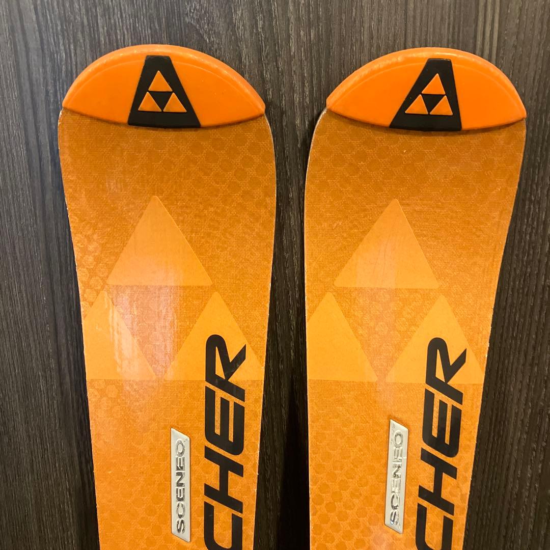FISCHER S-100 スキー板 オレンジ【160cm】