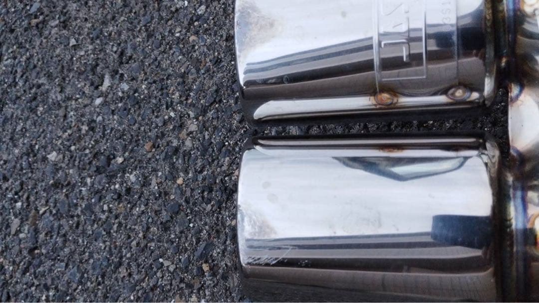 ダイハツ　エッセ　ロッソモデロ　マフラー　センター出し　美品