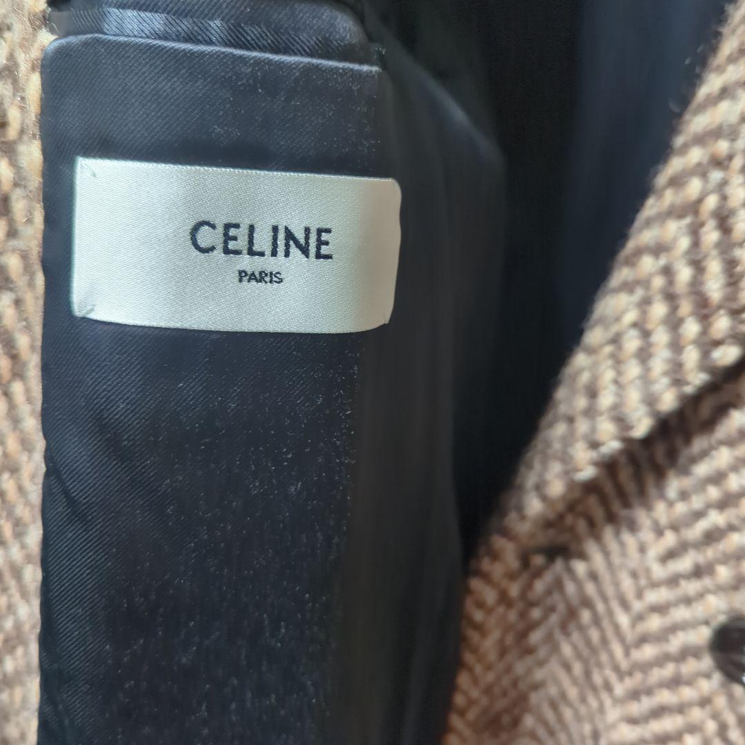 セリーヌ ダブルチェスターコート 38