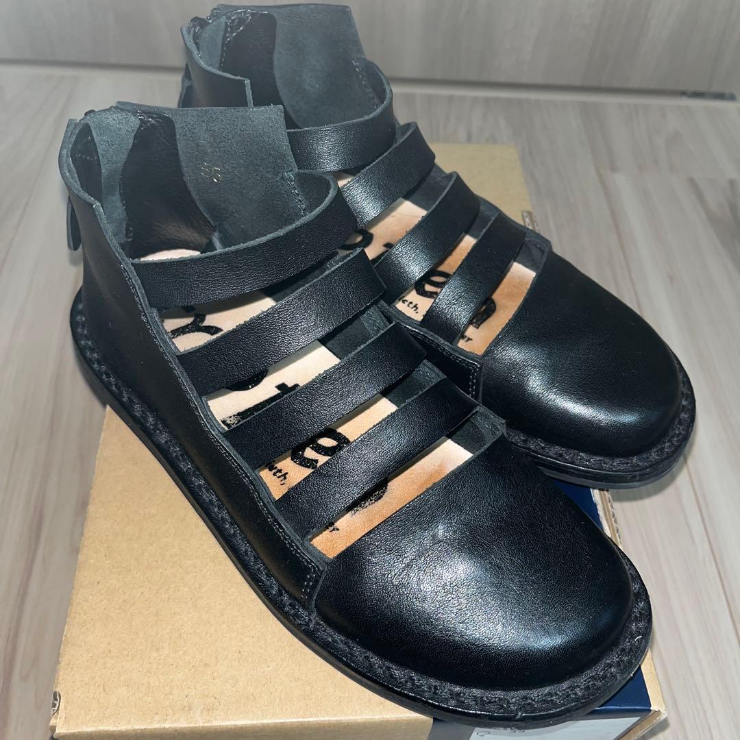靴 trippen Skipper black size 35