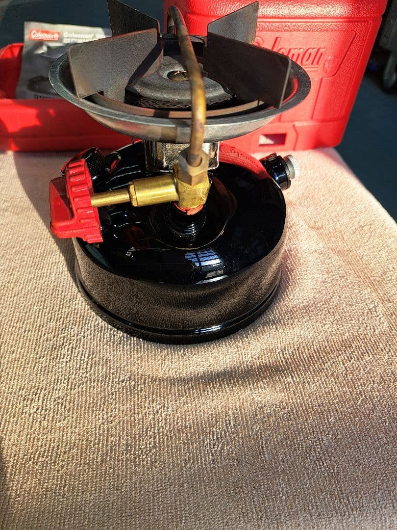 コールマン スポーツスターDX　カスタム塗装！ミッドナイトブラック！　ケース付