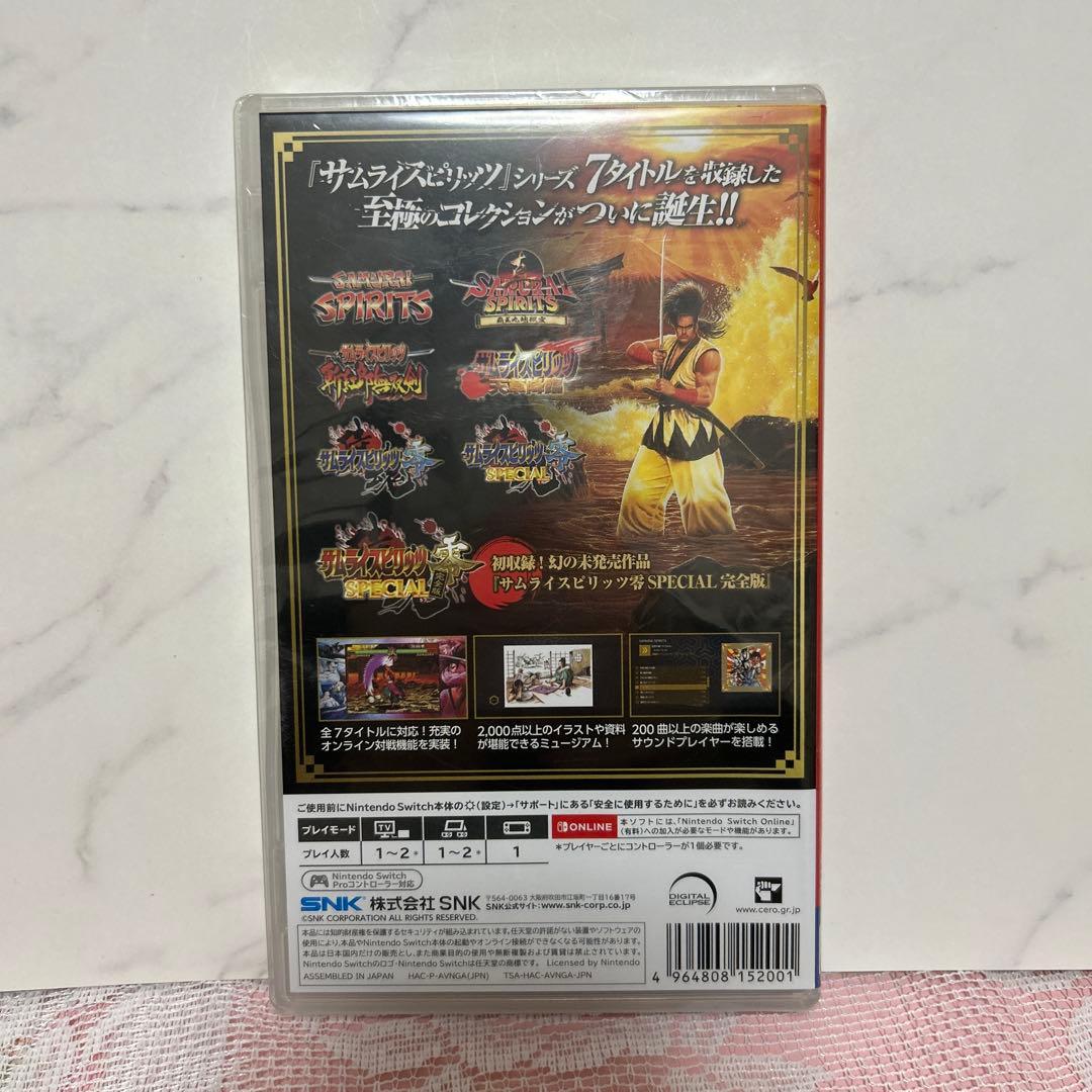 希少 未開封 Switch サムライスピリッツ ネオジオコレクション