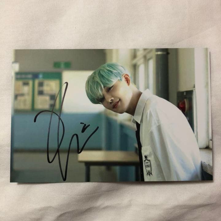 CIX サノク 直筆サイン入り ポストカード スンフン