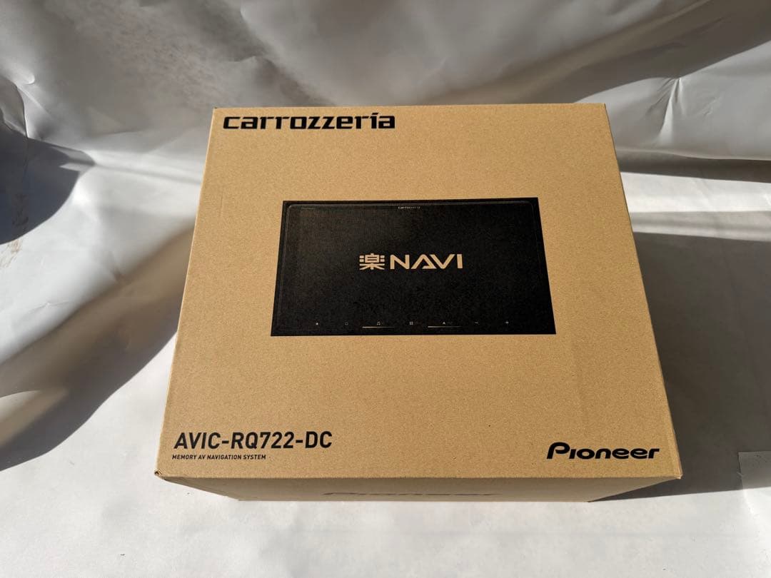 楽ナビ AVIC-RQ722-DC 新品、未使用品