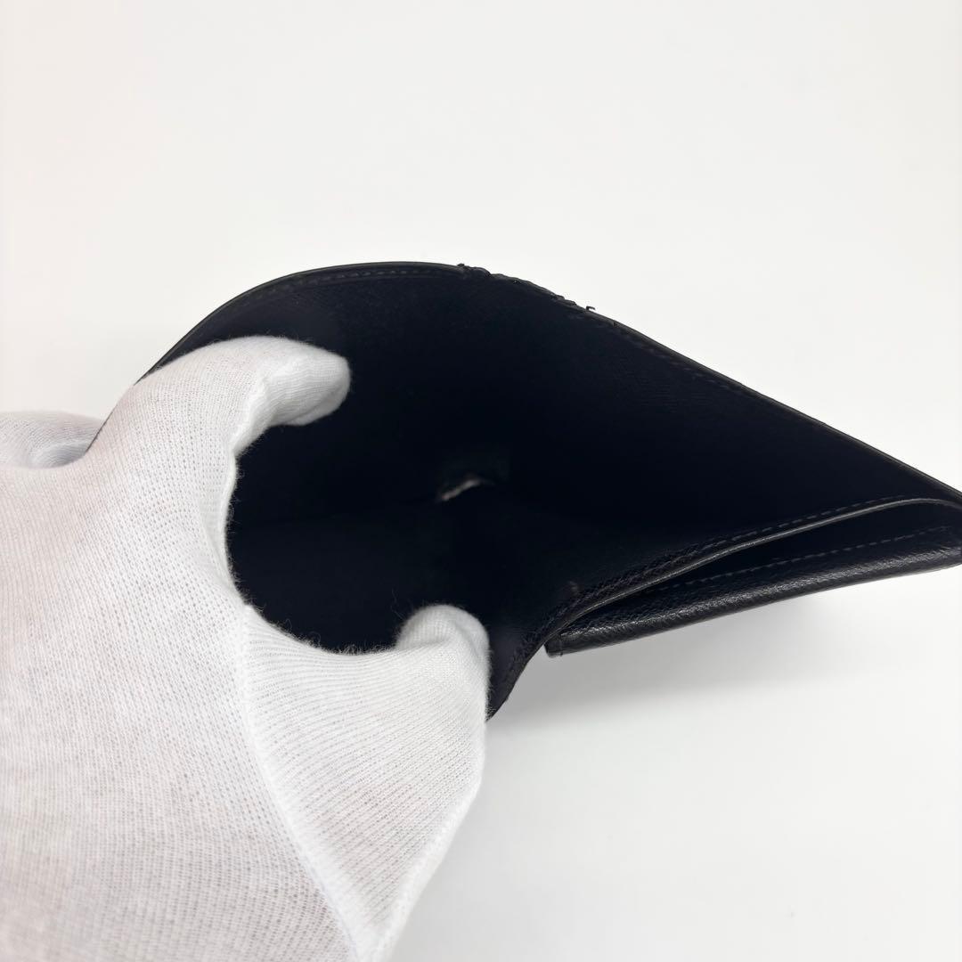 ✨超美品✨ルイヴィトン　ポルトフォイユマルコ　エピ　ブラック　折り財布