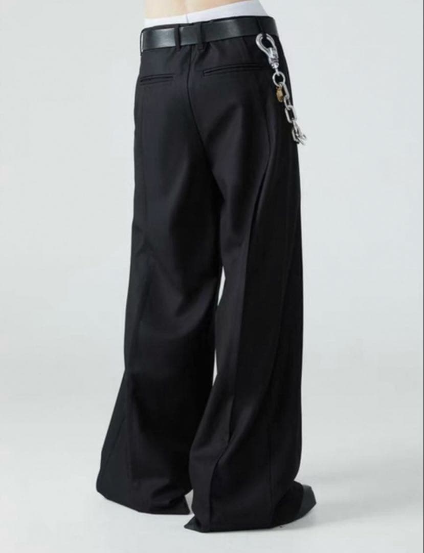 未使用品　FRKM SCD ワイドパンツ イージーパンツ スラックス　バギー　M