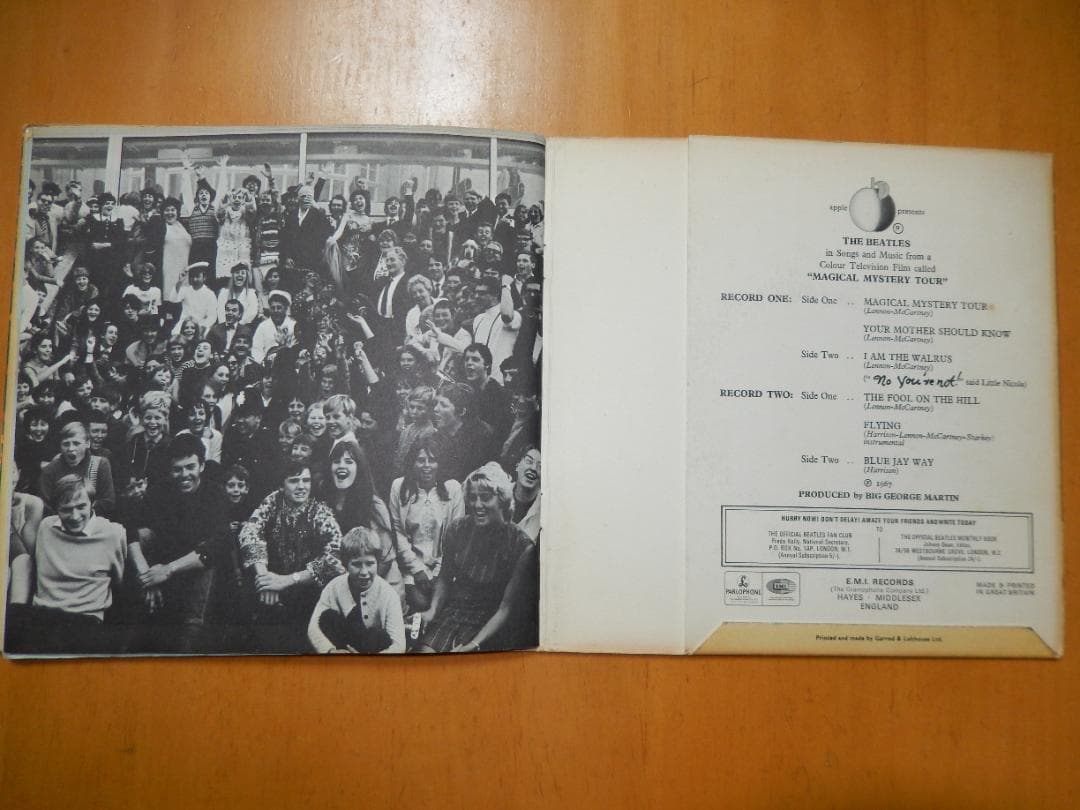 beatles magical mystery tour uk mono 2枚組