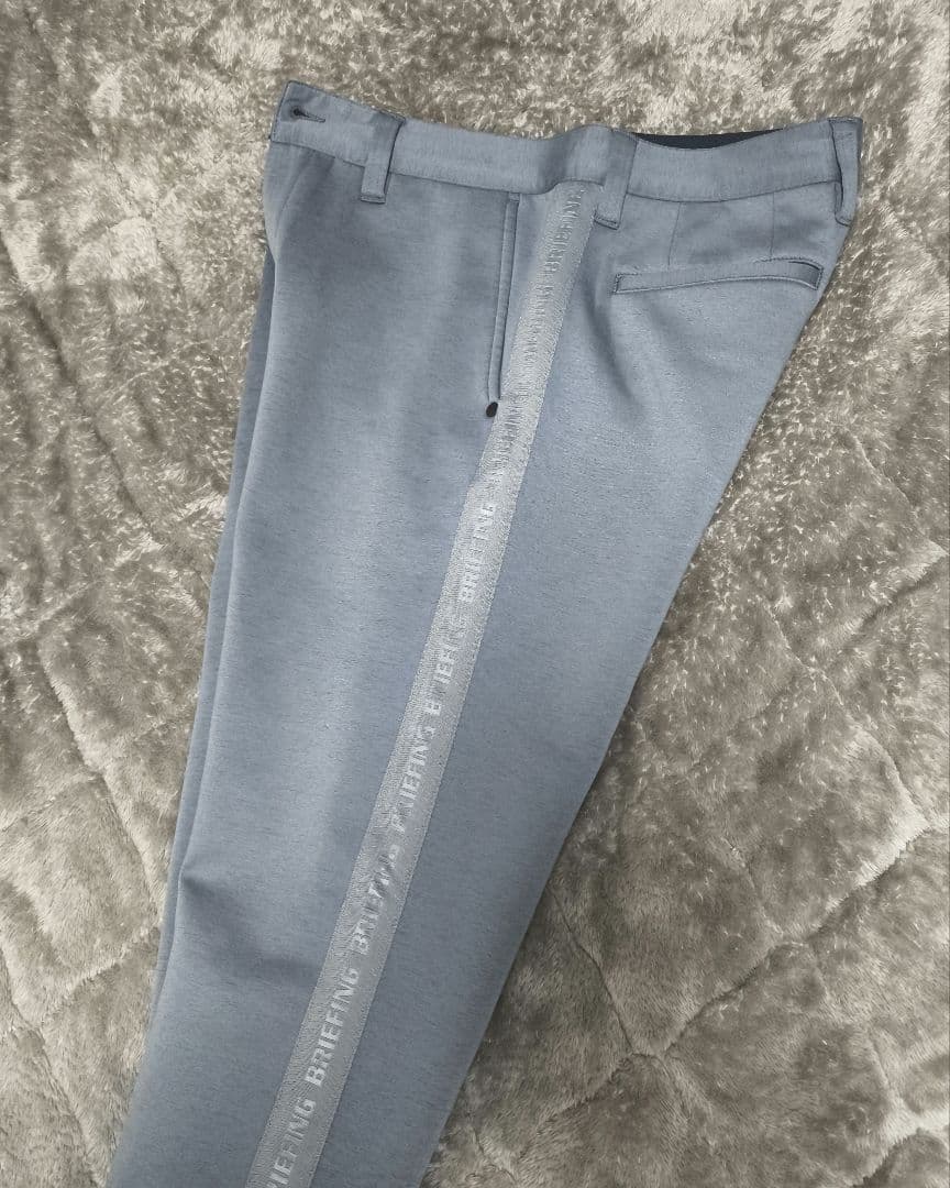 BRIEFING GOLF サイドラインロゴ 保温 ゴルフ パンツ ウェア