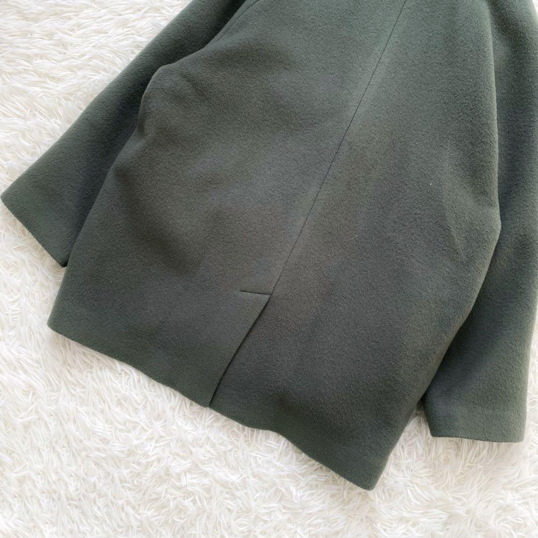 ティッカ　シングルコート　テントコート　グリーン　ゆったり✨