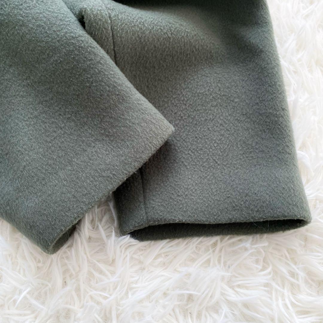 ティッカ　シングルコート　テントコート　グリーン　ゆったり✨