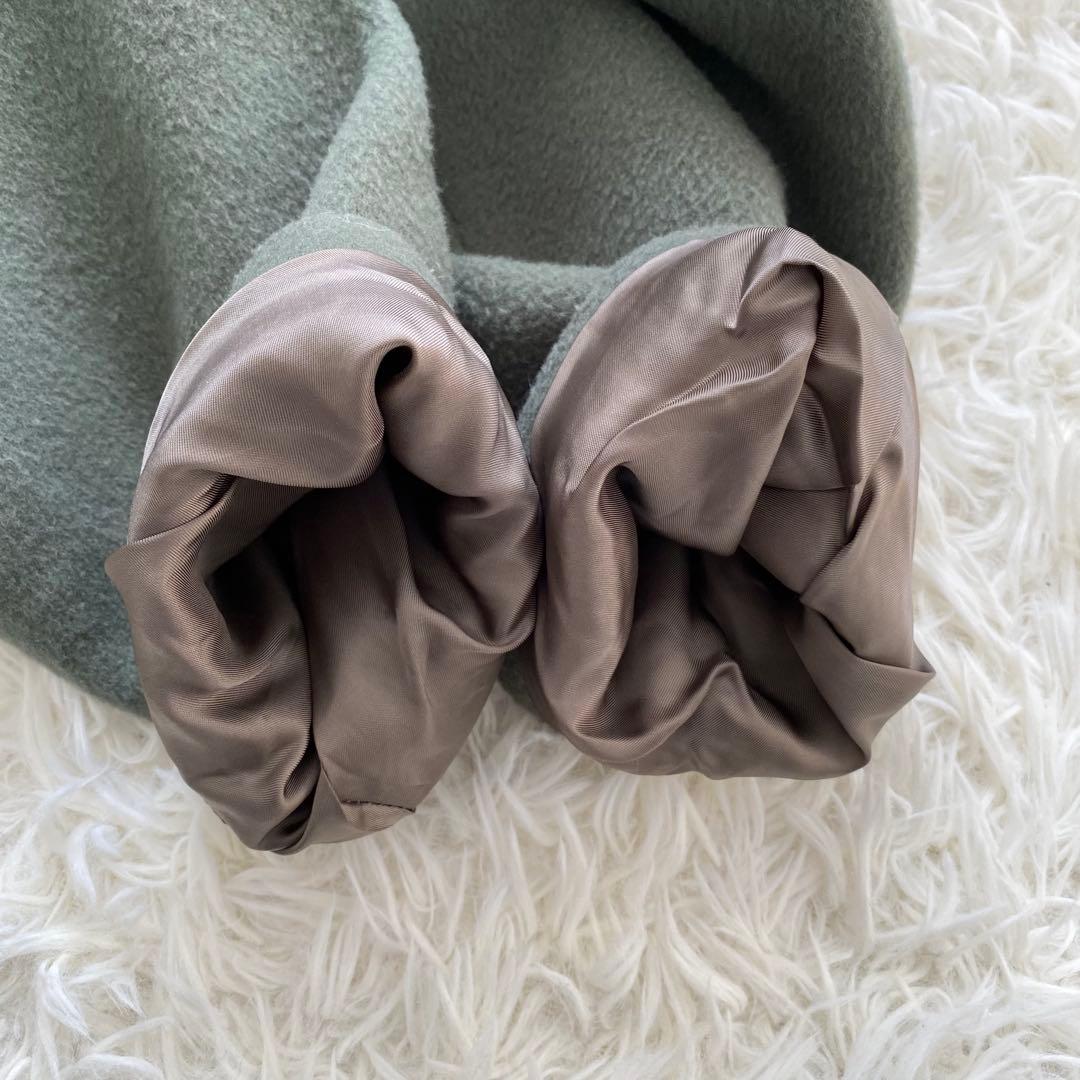 ティッカ　シングルコート　テントコート　グリーン　ゆったり✨