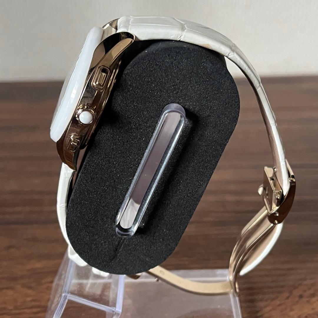 【未使用級！！】SEIKO アストロン シェル文字盤 レザーベルト ホワイト