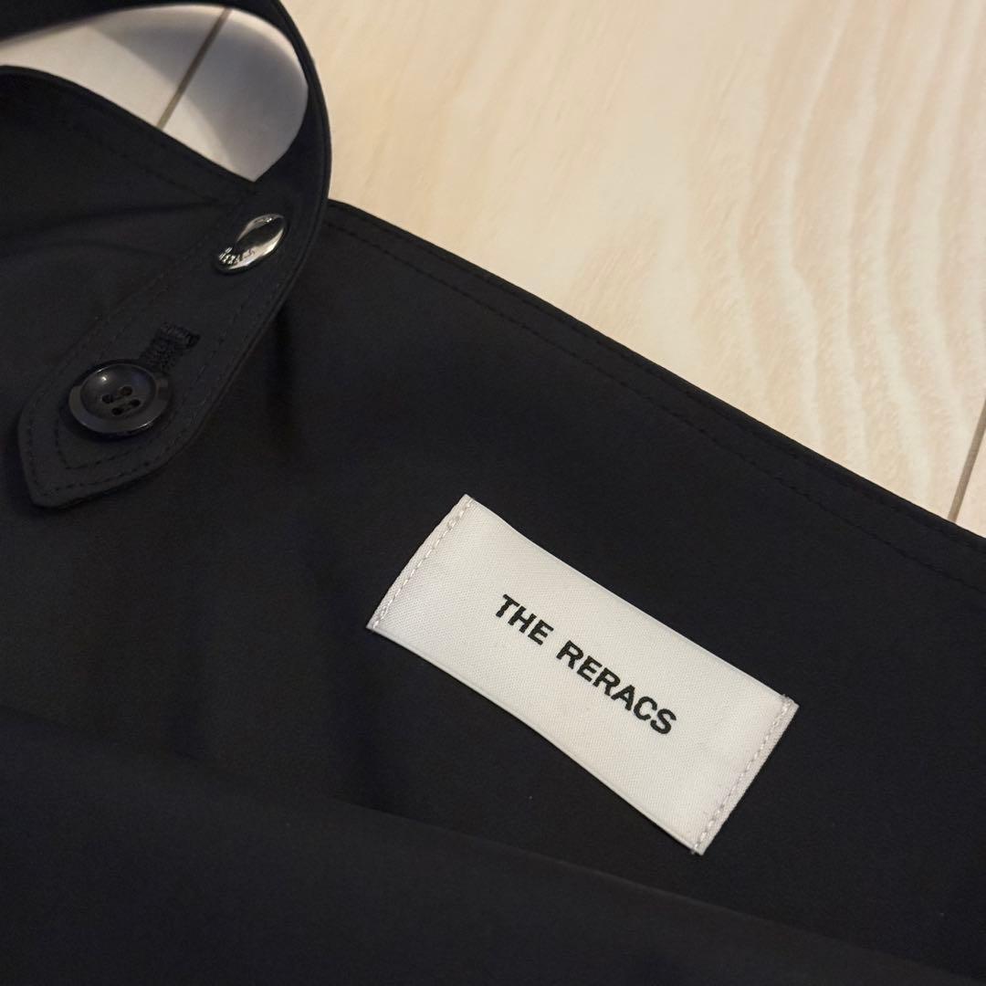 美品【THE RERACS】ジャンパースカートサロペットワンピース　ブラック