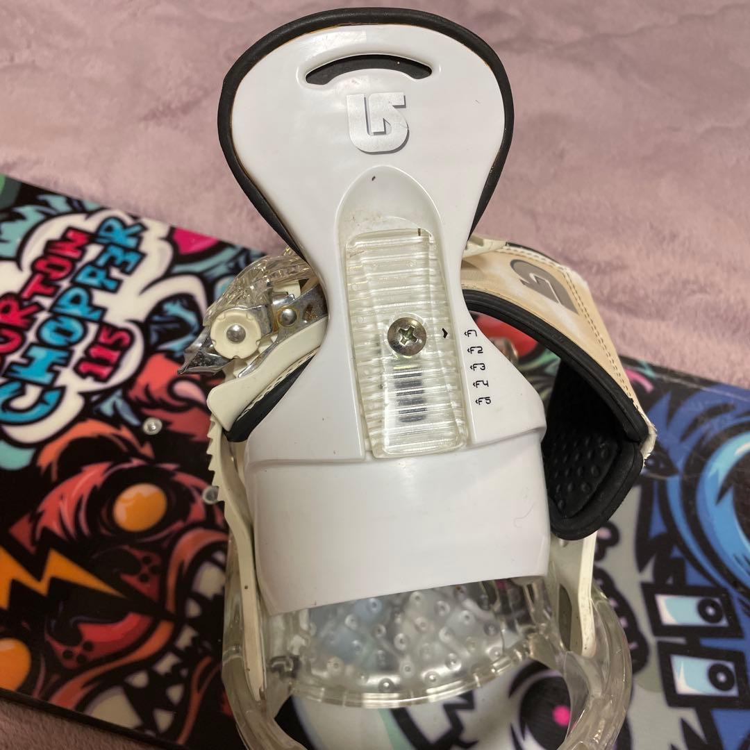 Burton Chopper 115cm スノーボード　ビンディング付き