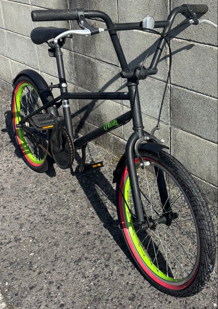 BMX風　20インチ車　黒